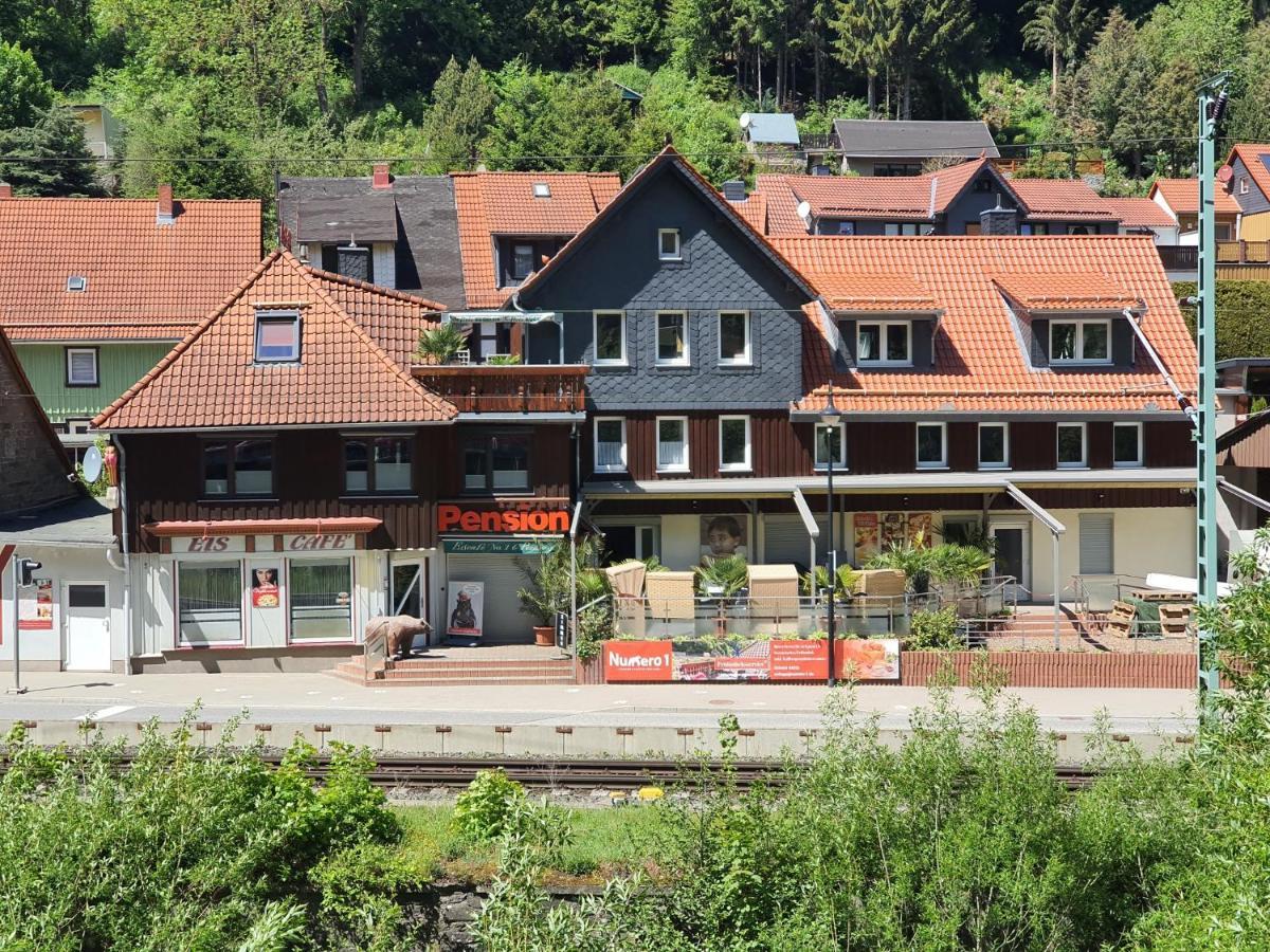 Numero1-Pension Und Cafe Rubeland Zewnętrze zdjęcie