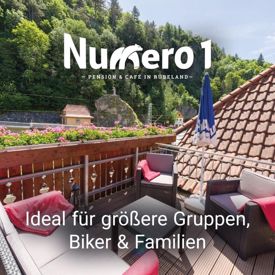 Numero1-Pension Und Cafe Rubeland Zewnętrze zdjęcie